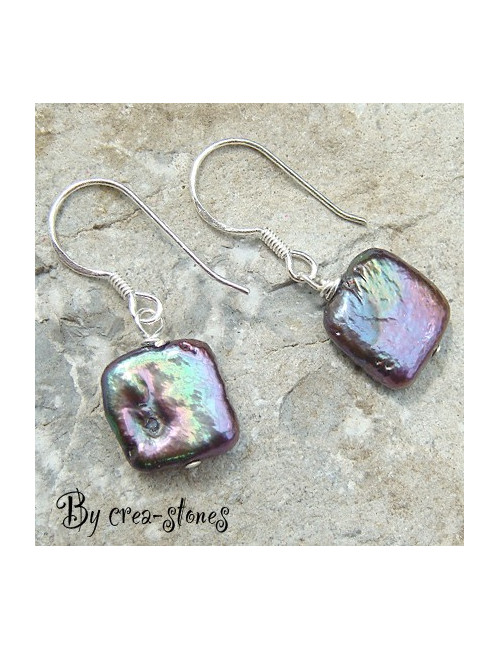 Boucles d'oreilles en perle d'eau douce