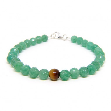 Bracelet baroque cornaline