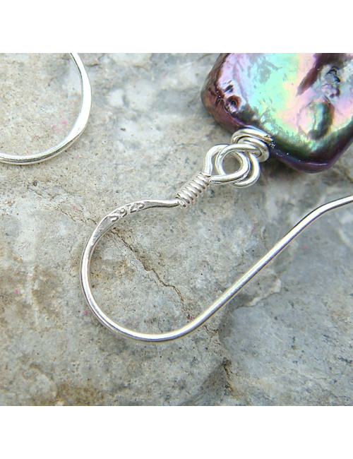 Boucles d'oreilles en perle d'eau douce