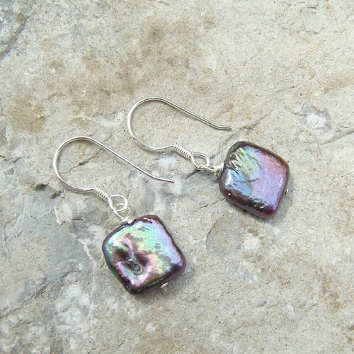 Boucles d'oreilles en perle...