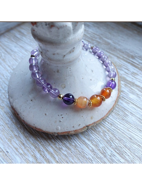 Très jolie association de pierres semi-pédieuses