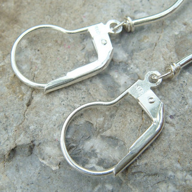 Boucles d'oreilles grappe de grenat