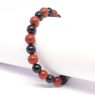 ZoÏsite et rubis, Bracelet homme