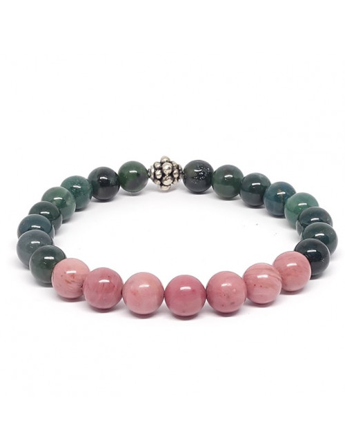 La rhodonite allège les chocs émotionnels, relativise le stress, l’anxiété et la surcharge mentale.