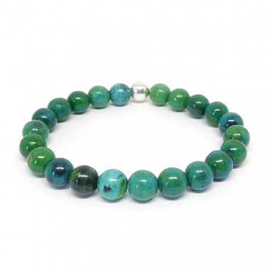 Chrysocolle, Bracelet extensible 8 mm