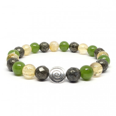 copy of Abondance et prospérité - Jade, pyrite et citrine