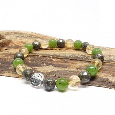 copy of Abondance et prospérité - Jade, pyrite et citrine