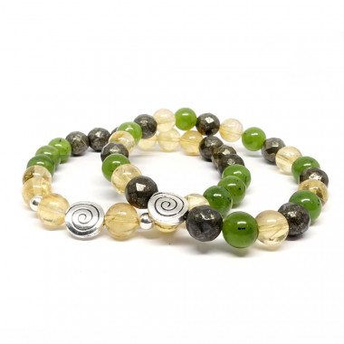 copy of Abondance et prospérité - Jade, pyrite et citrine