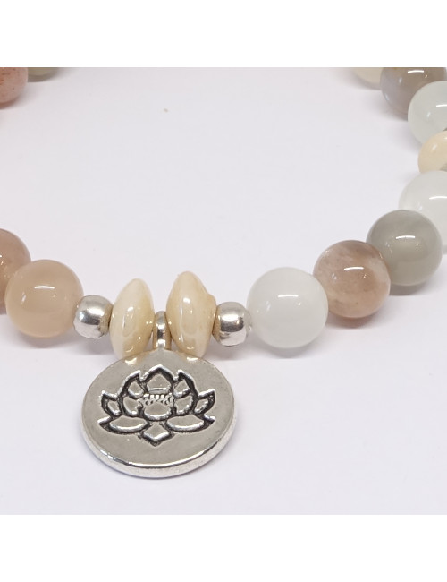 Bracelet en pierre de lune