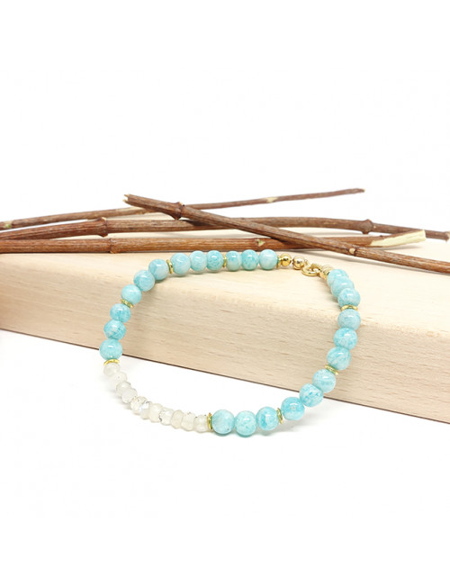 Amazonite et pierre de lune
