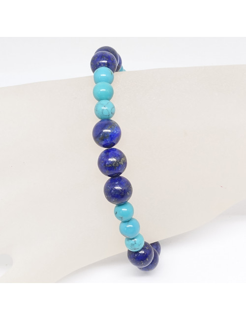 Lapis lazuli et turquoise