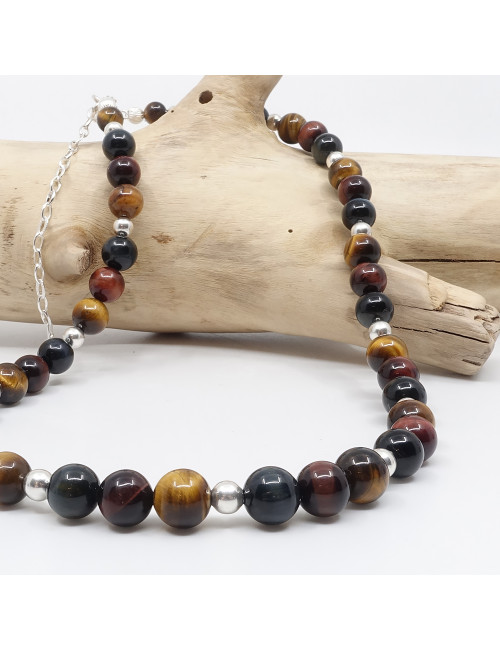 oeil de tigre, oeil de faucon et oeil de taureau