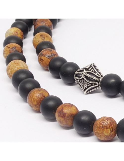 Onyx et agate du Tibet