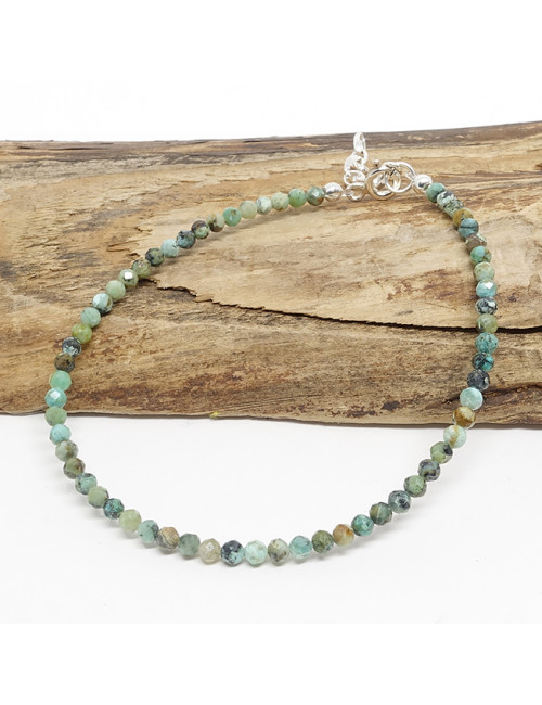 Chrysoprase facettée