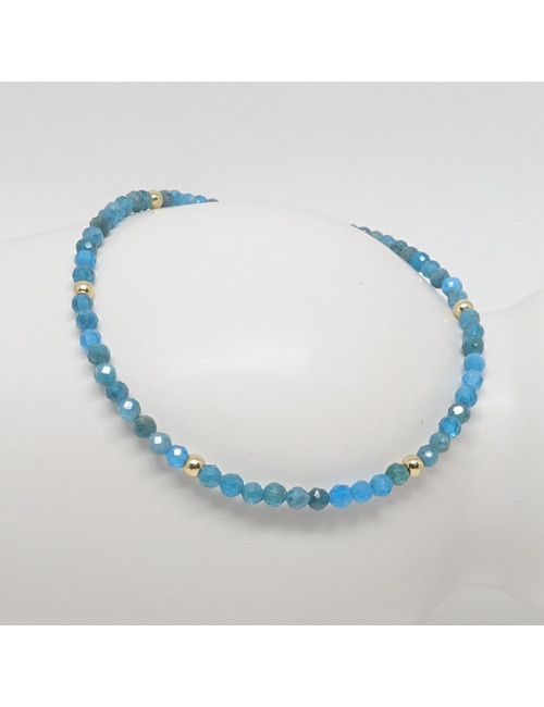 Apatite facettée