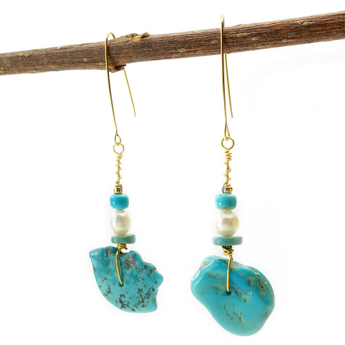 Turquoise et biwa