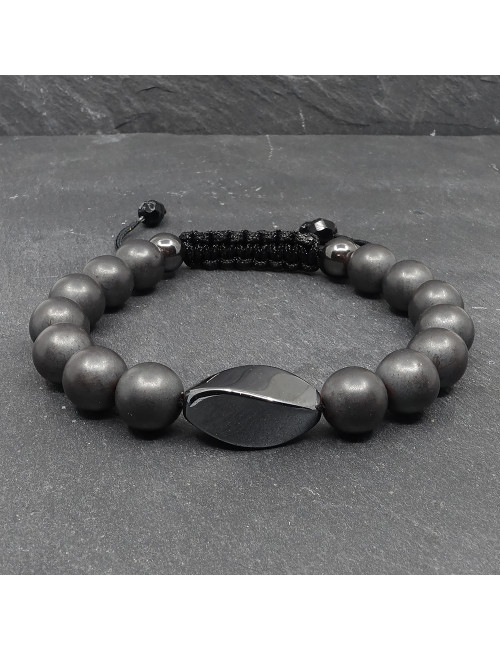 Hématite mate et brillante