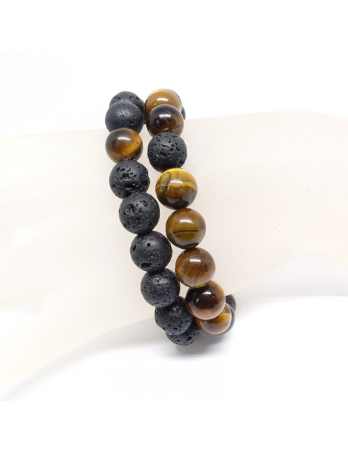 Lave et oeil de tigre