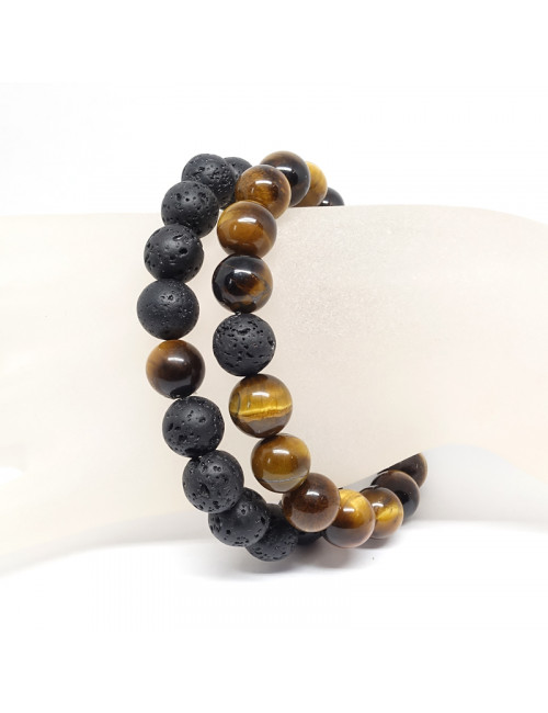 Lave et oeil de tigre