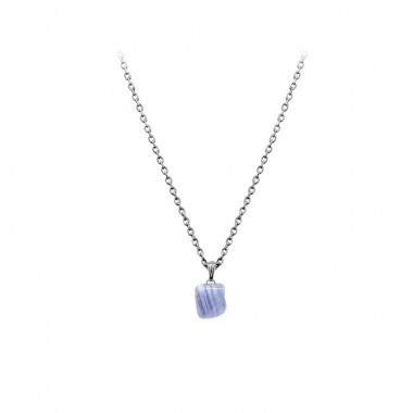 Véritable turquoise "africaine" montée en pendentif