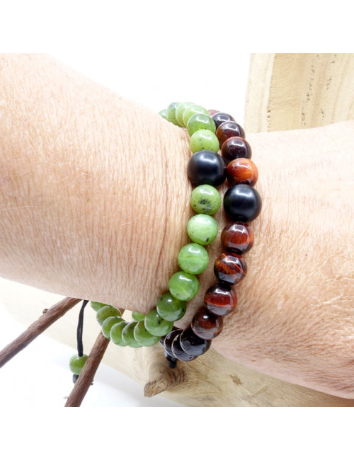 Oeil de taureau et onyx