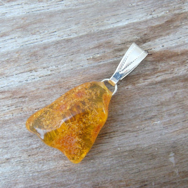 Pendentif ambre roule