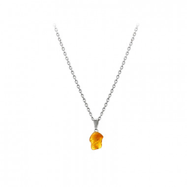 Pendentif ambre roule