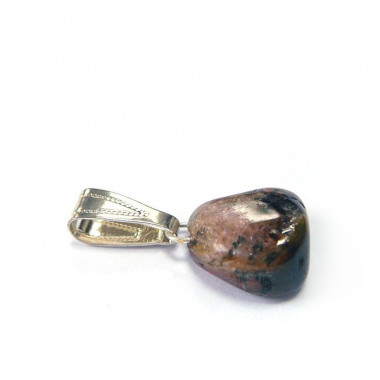 Tourmaline melon d'eau roulée