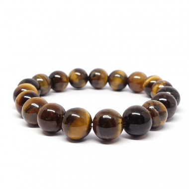 copy of Bracelet extensible en oeil de tigre, perles de  6 mm