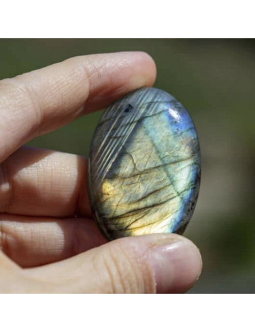 Galet labradorite