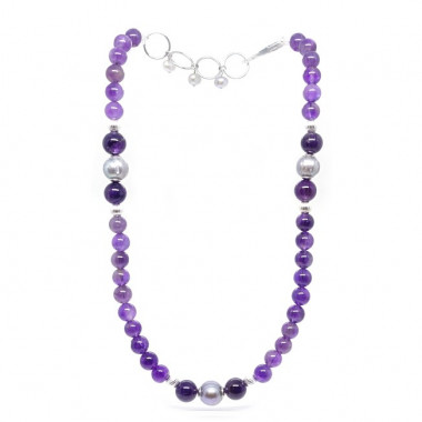 Collier améthyste