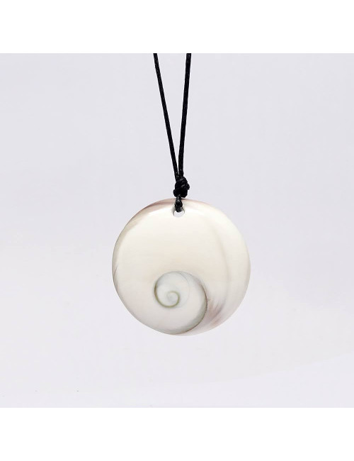 Pendentif Oeil de sainte Lucie sur cordon long