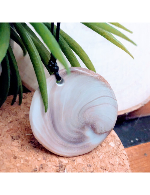 Pendentif Oeil de sainte Lucie sur cordon long