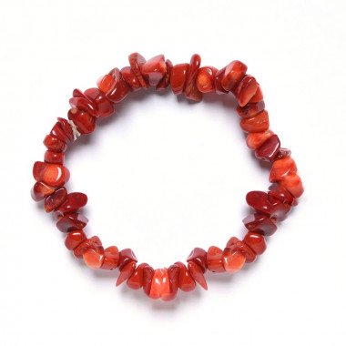 Bracelet chips en corail