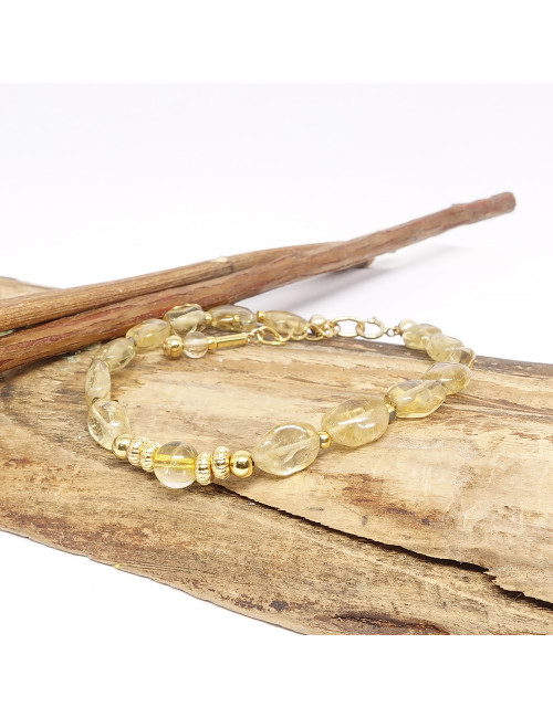 La citine est une pierre d' Equilibre du CHAKRA 3 - PLEXUS SOLAIRE - ENERGIE - PERSONNALITE