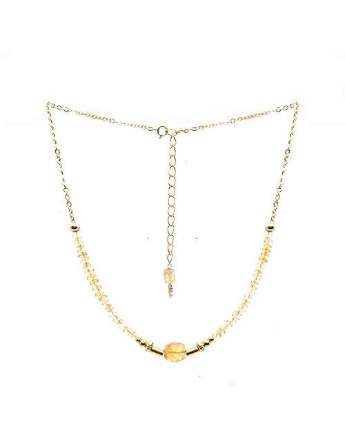 La citrine est une pierre du Chakra du Plexus Solaire. Probablement la pierre d'abondance la plus connue et la plus populaire.