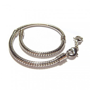 Bracelet argent pour "european beads"