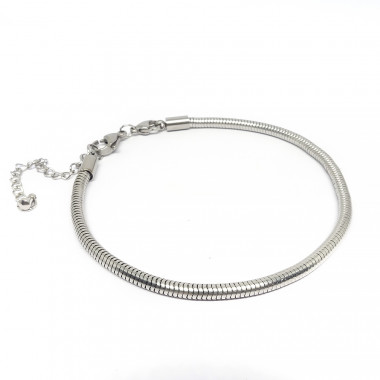 Bracelet argent pour "european beads"