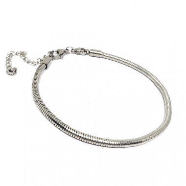 Bracelet argent pour "european beads"
