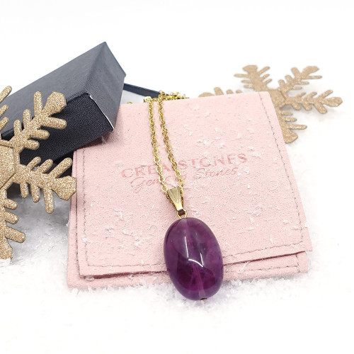 Pendentif fluorite