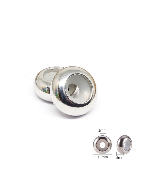 copy of Perle argent "european beads"