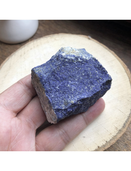 Minéral brut de lapis lazuli