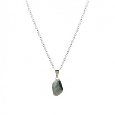 Pendentif obsidienne noire