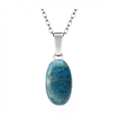 Pendentif en améthyste cristaux