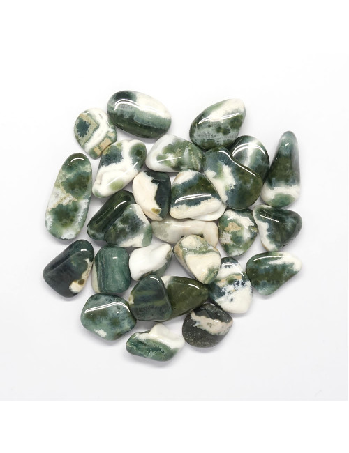 Le jaspe océan est un minéral lié à la gaieté, à l’enthousiasme et au bien-être.