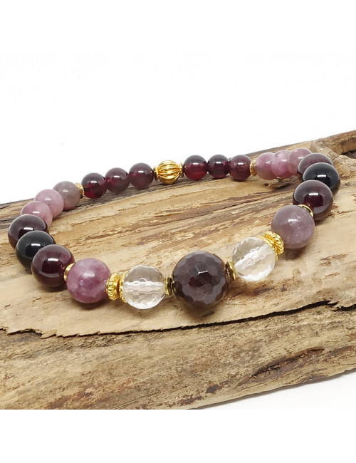 Asociation de ierres du 1er chakra ou chakra racine, il représente notre fondation.