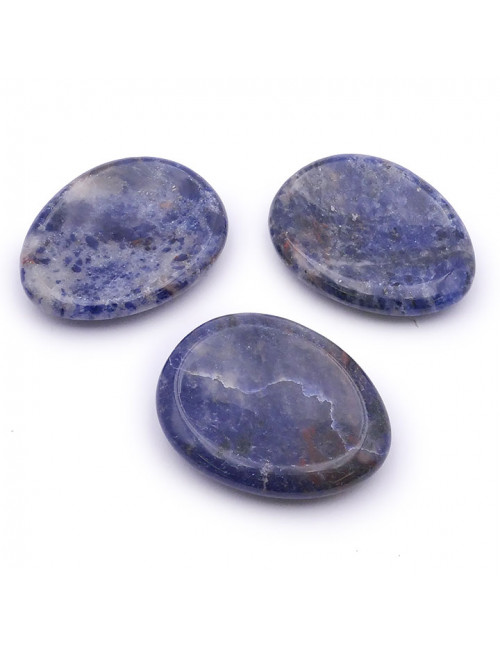 Galet pierre pouce en sodalite