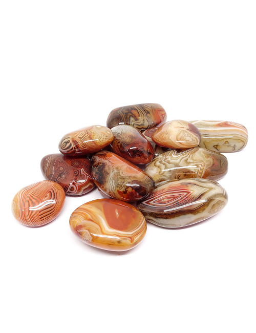 Agate , Galet plat Taille M