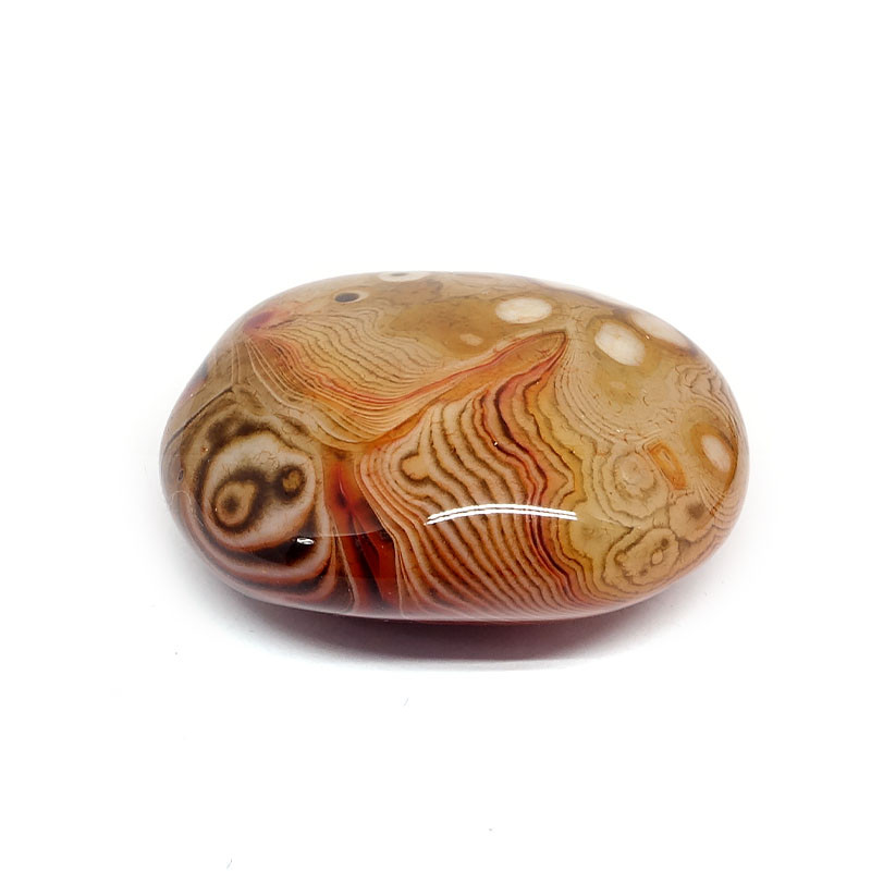Agate , Galet plat Taille M