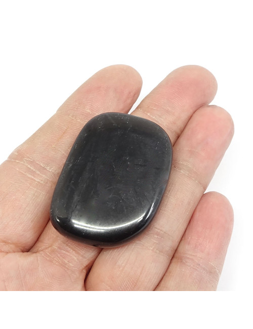 Galet plat - Taille L en PERRE onyx